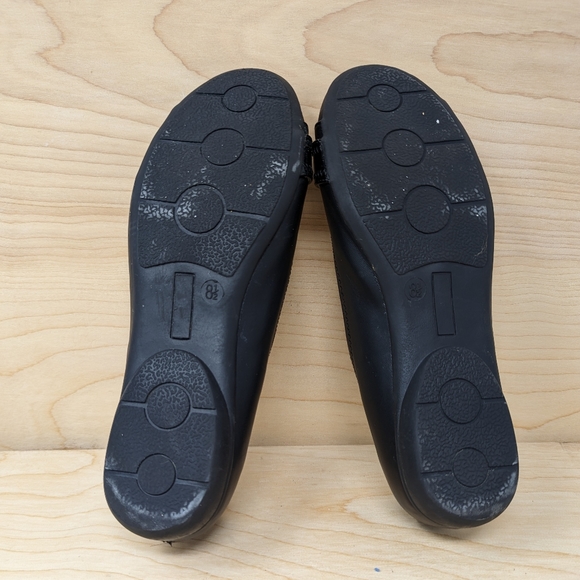 WHITE MOUNTAIN Women's Clara Ballet Flat, Black Size 8.5 - Picture 6 of 6